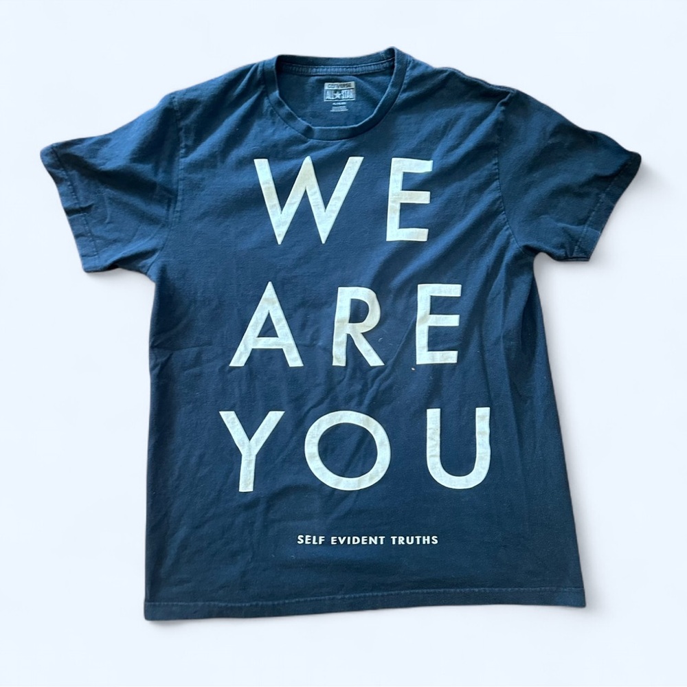 Black Converse 2010s Pride Tee